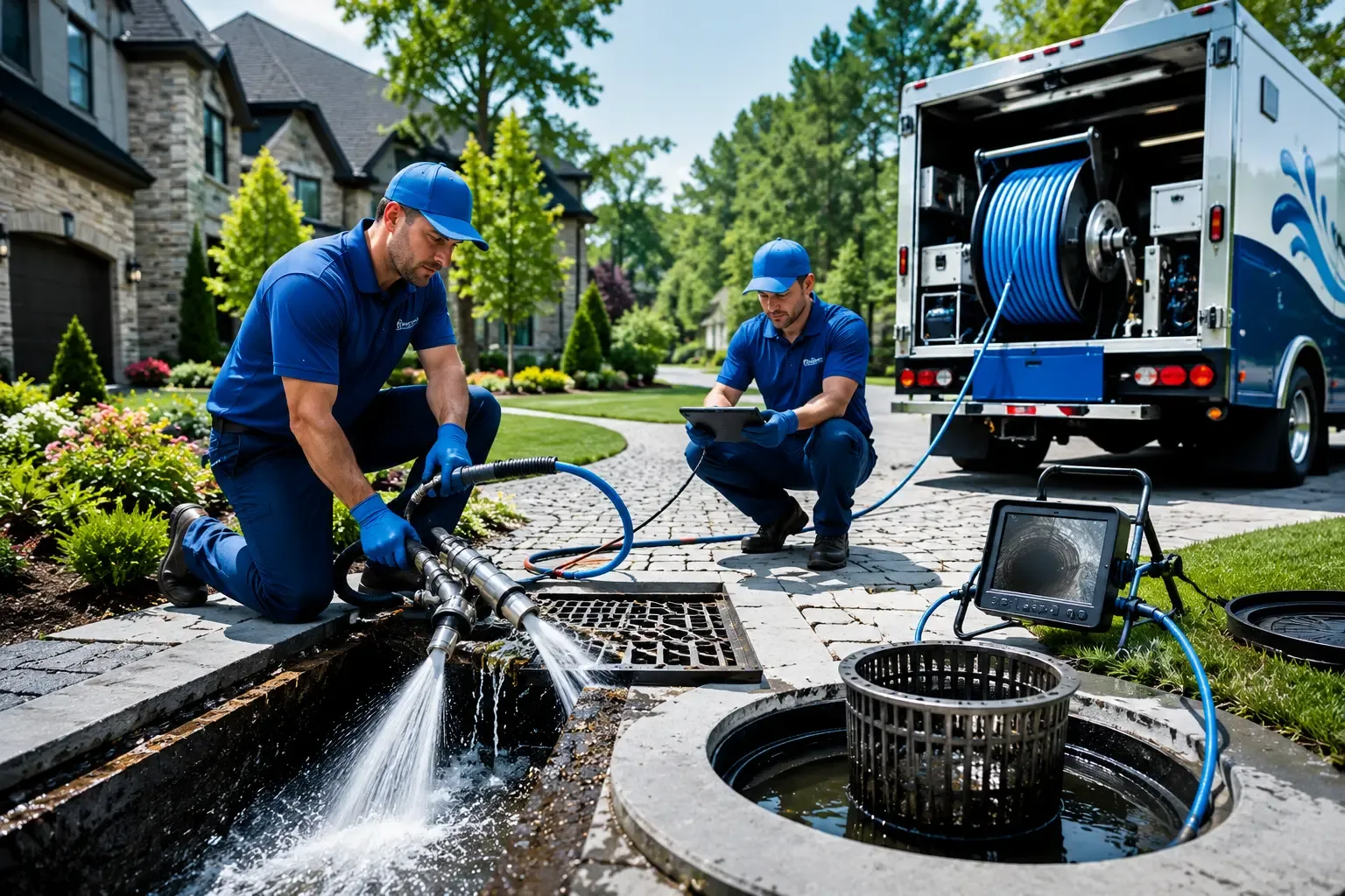 Local outdoor drain cleaning professionals in Golf, IL